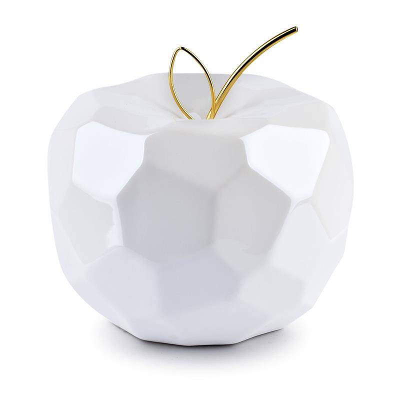 Ceramiczna figurka jabłko 16 cm