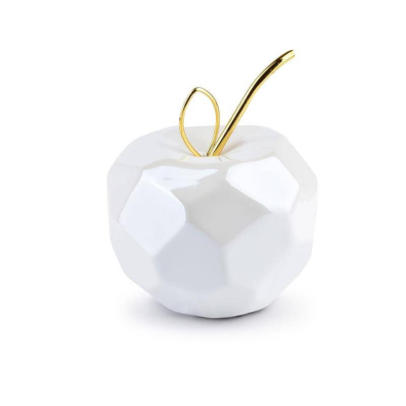 Ceramiczna figurka jabłko 11 cm