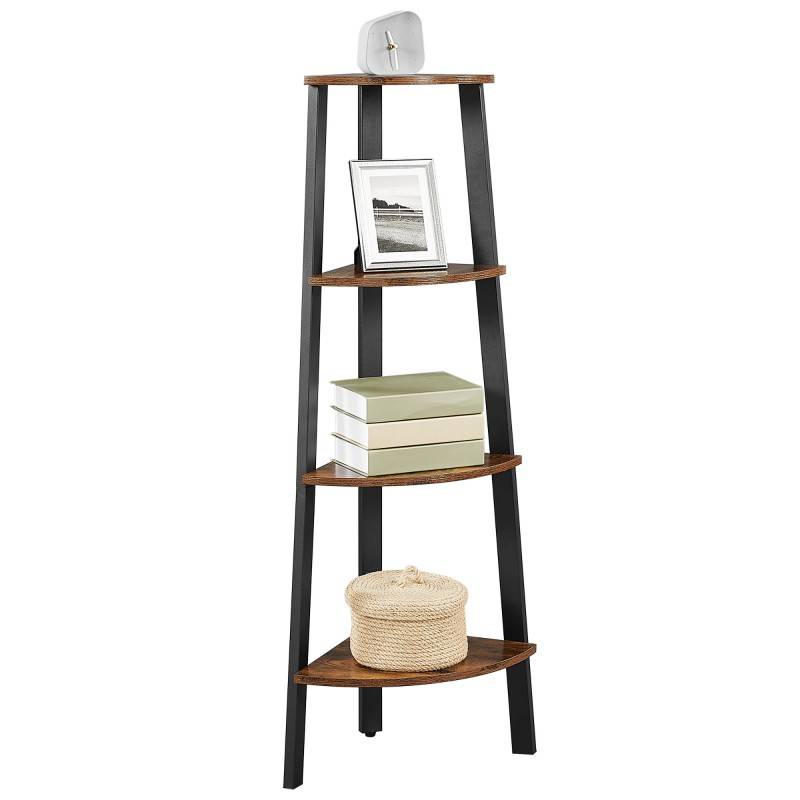 Regał industrialny narożny półka LOFT 125 cm