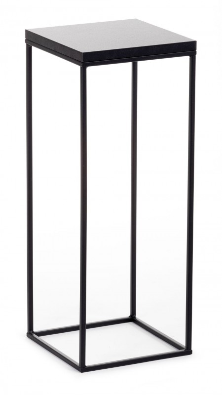 Kwietnik stojący 60 cm BasicLoft czarny