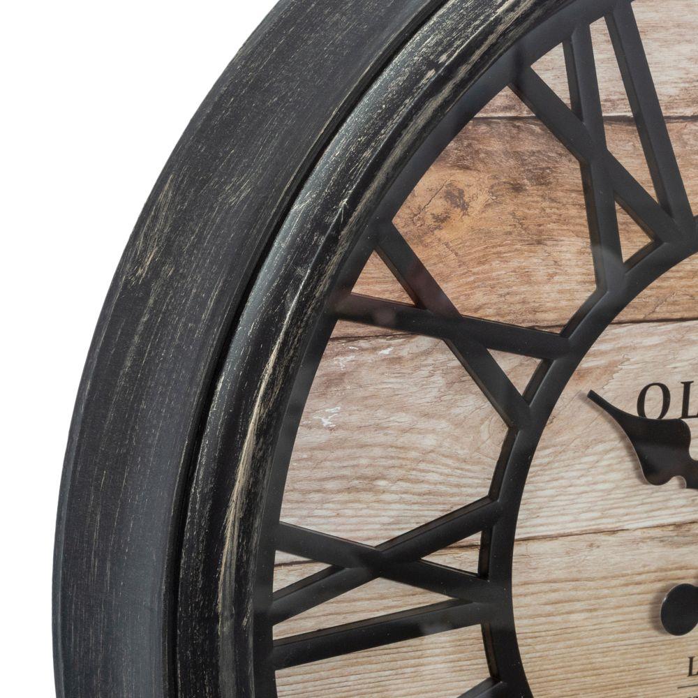 ZEGAR ŚCIENNY 3D OLD TOWN 50 CM