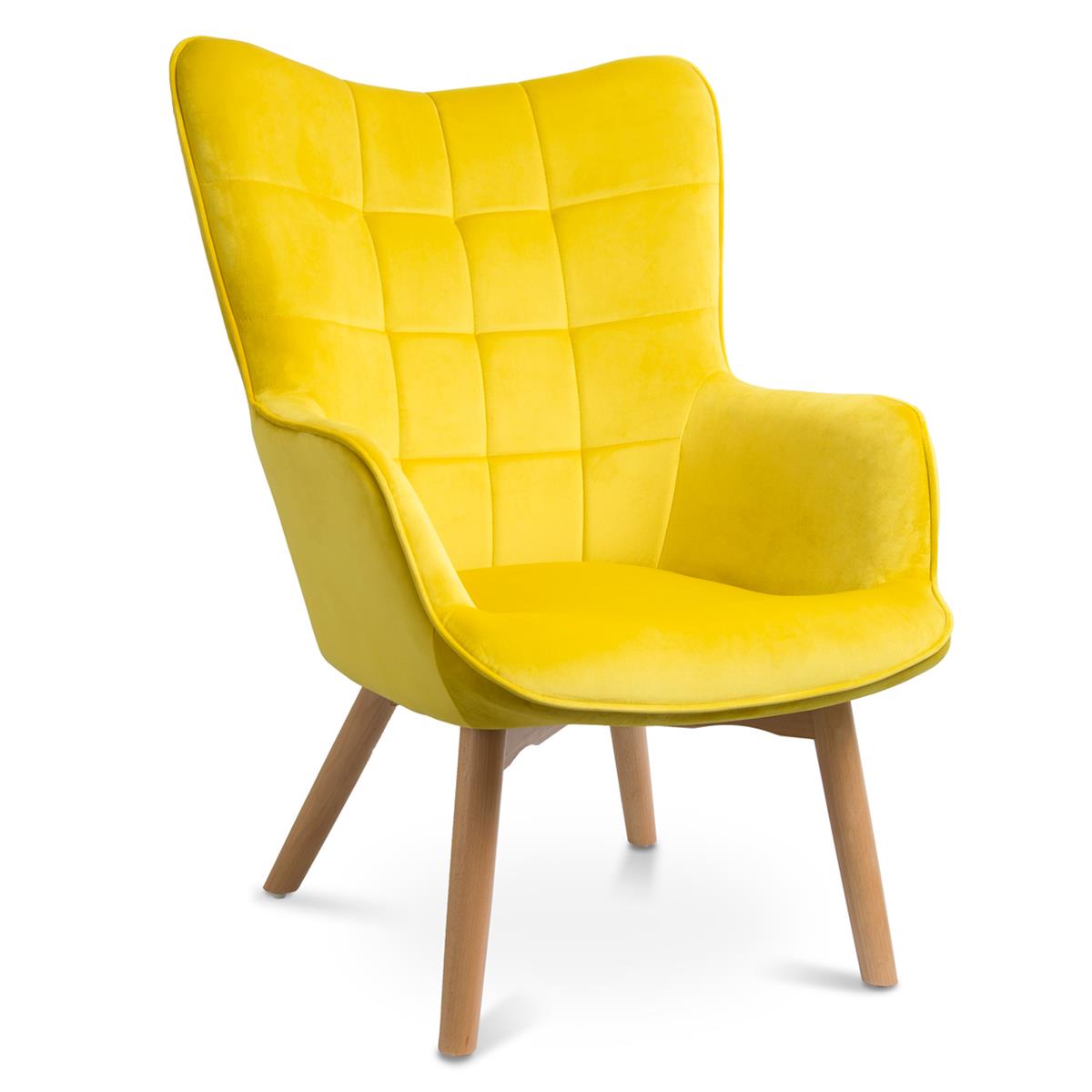 FOTEL GRELLA MUSTARD