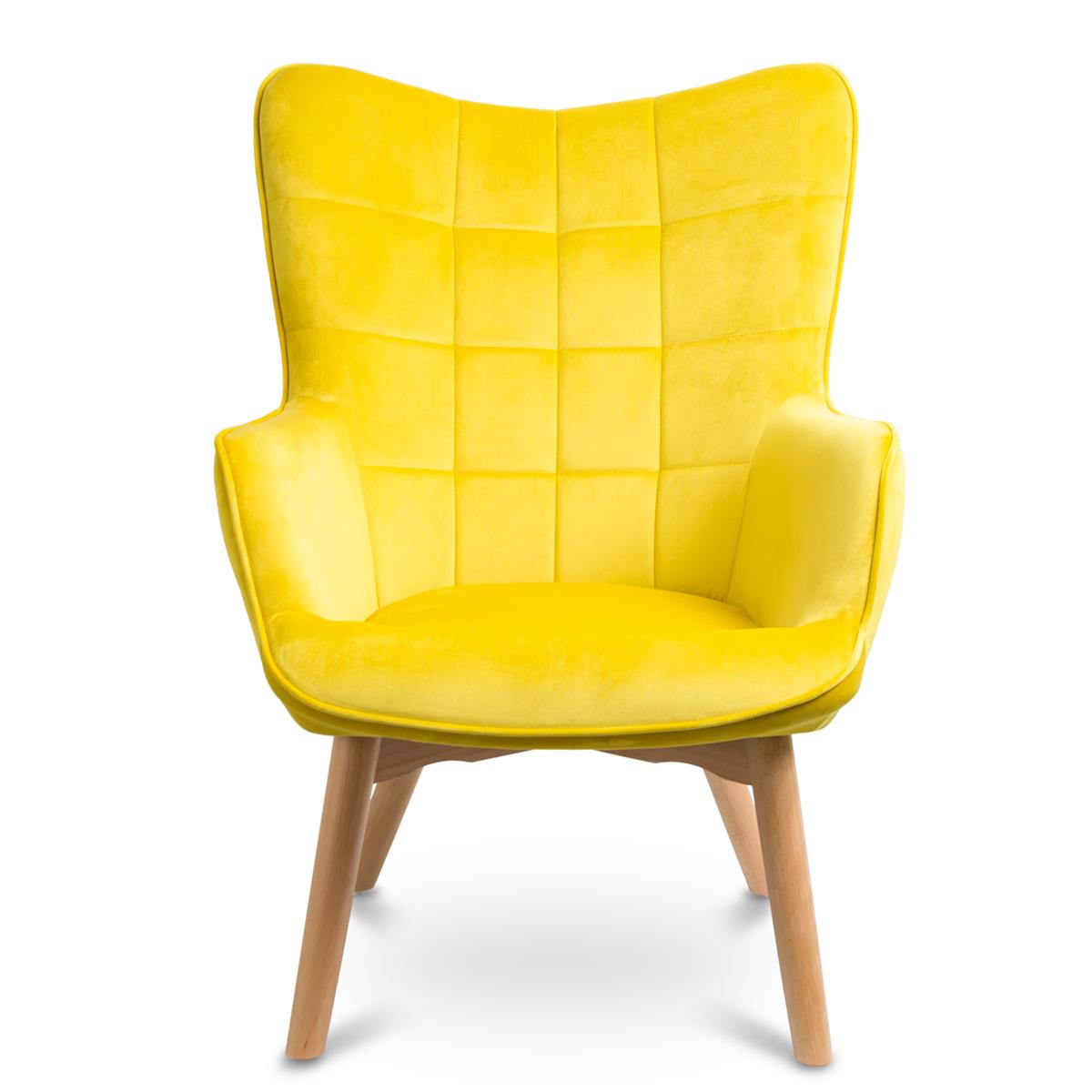 FOTEL GRELLA MUSTARD