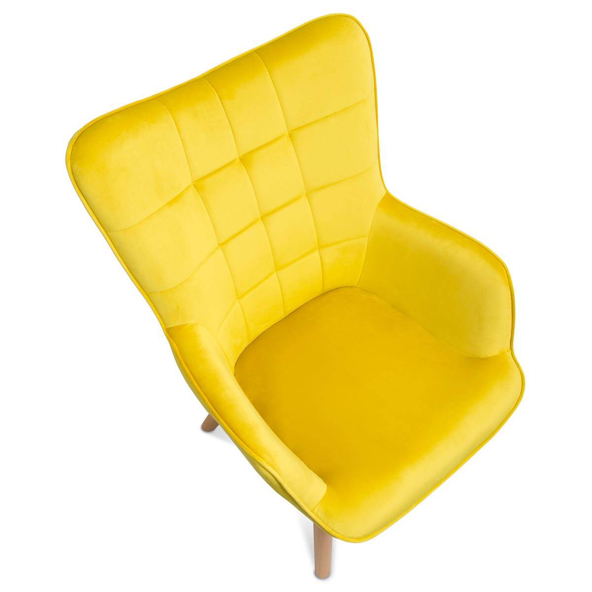 FOTEL GRELLA MUSTARD