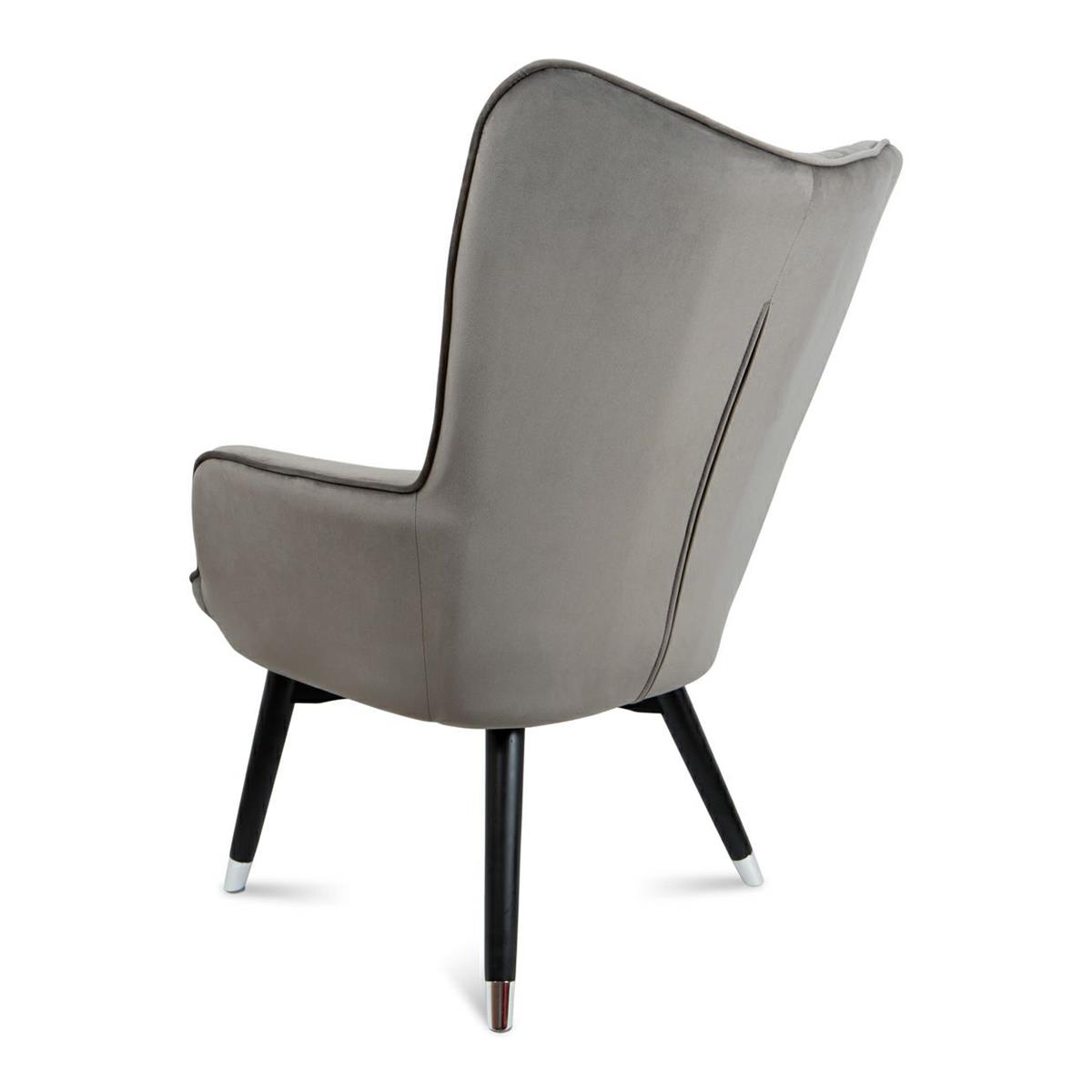 FOTEL GLAM ALUMINIUM