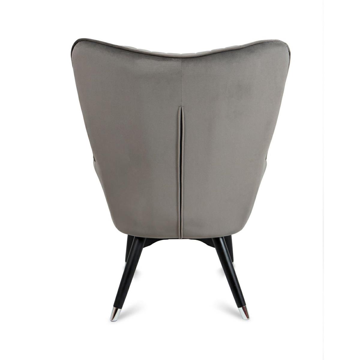 FOTEL GLAM ALUMINIUM