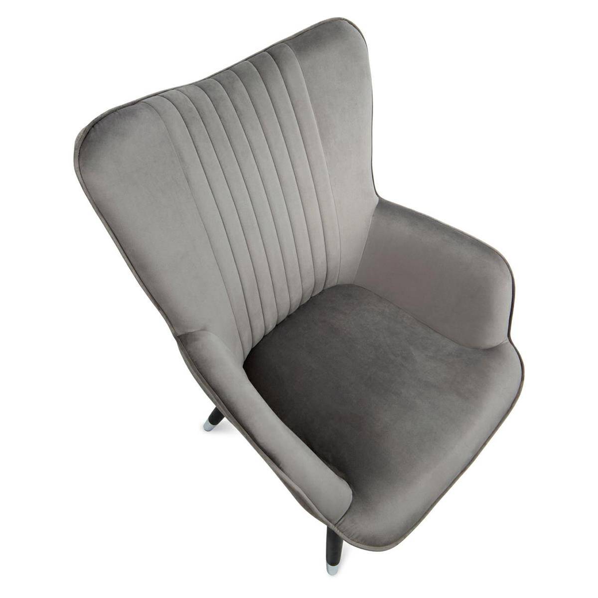 FOTEL GLAM ALUMINIUM