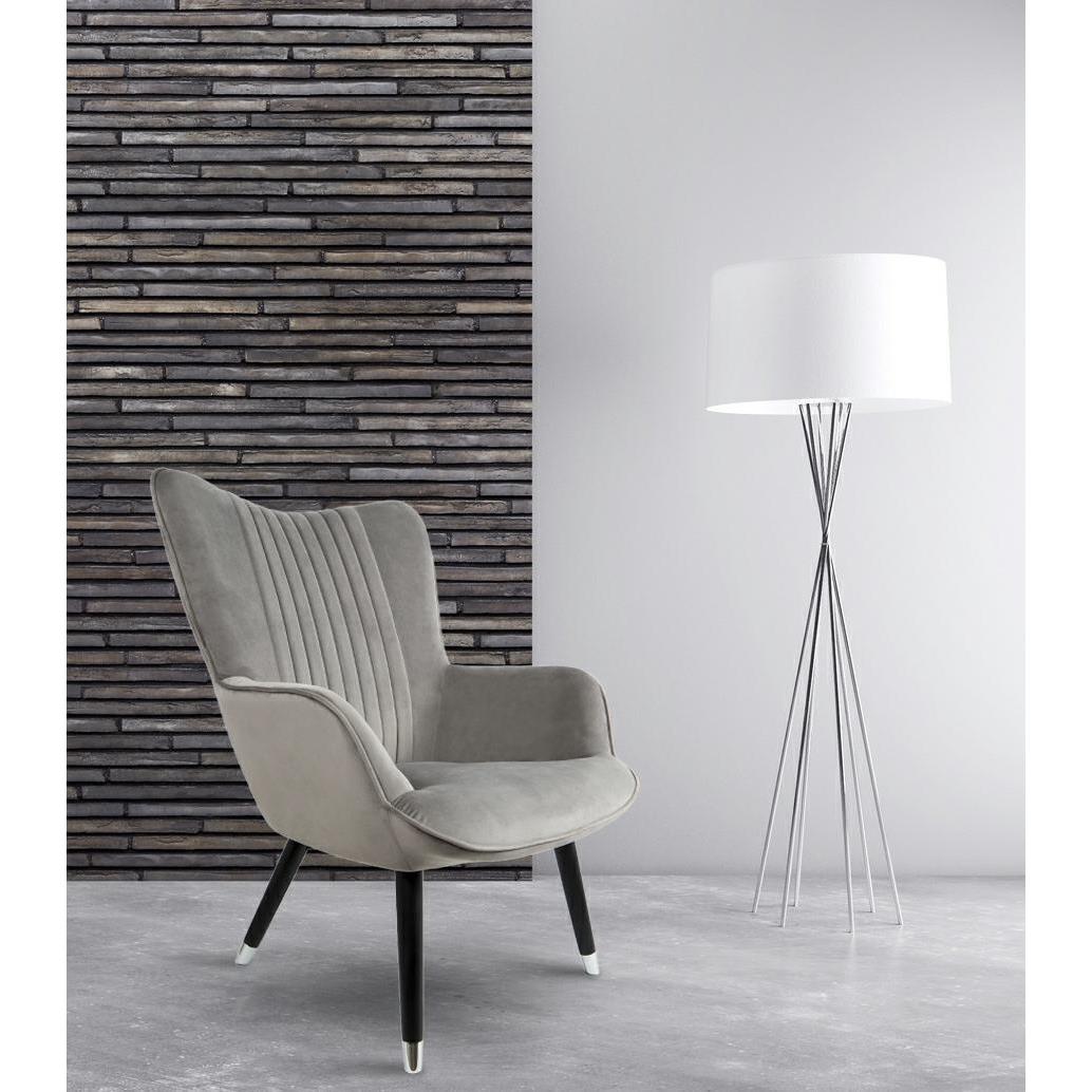 FOTEL GLAM ALUMINIUM