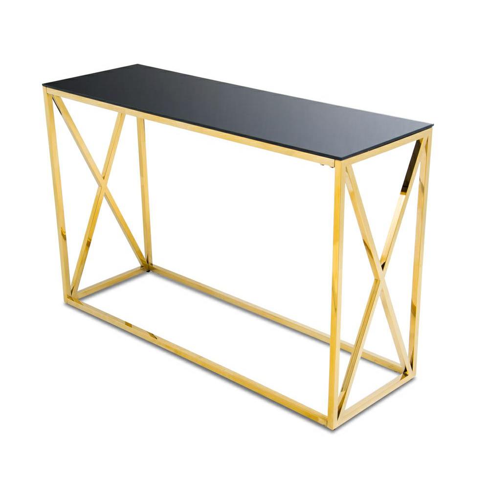 KONSOLA NELJA GOLD BLACK