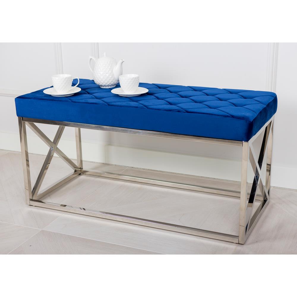 PIKOWANE SIEDZISKO NELJA SILVER NAVY