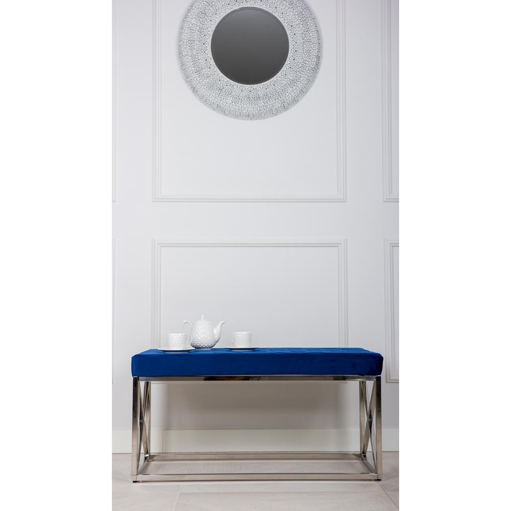 PIKOWANE SIEDZISKO NELJA SILVER NAVY