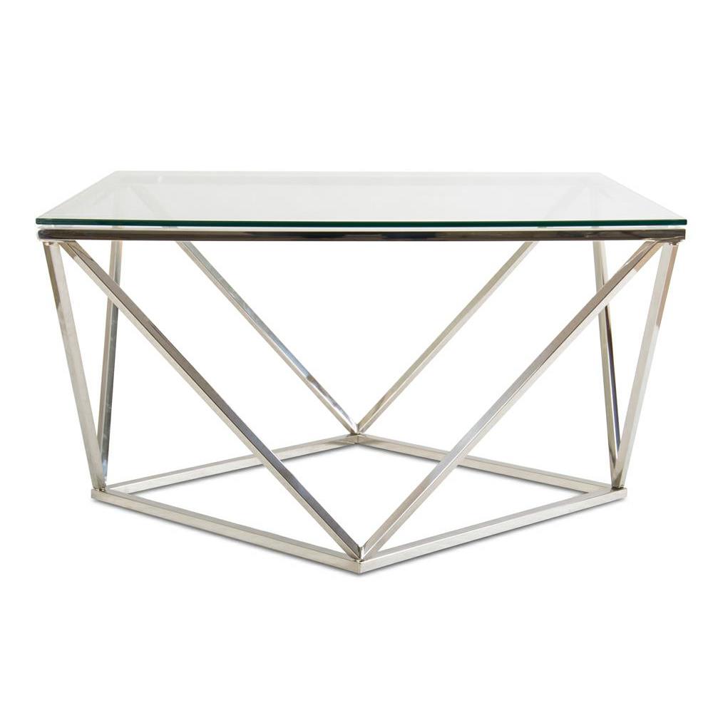 STOLIK KAWOWY DIAMANTA SILVER