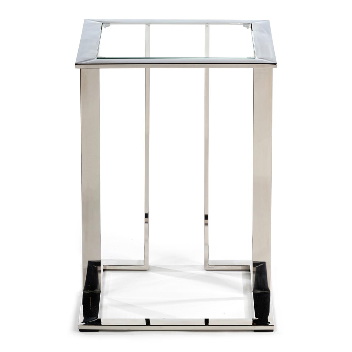 STOLIK POMOCNIK SAWA SILVER 40 CM