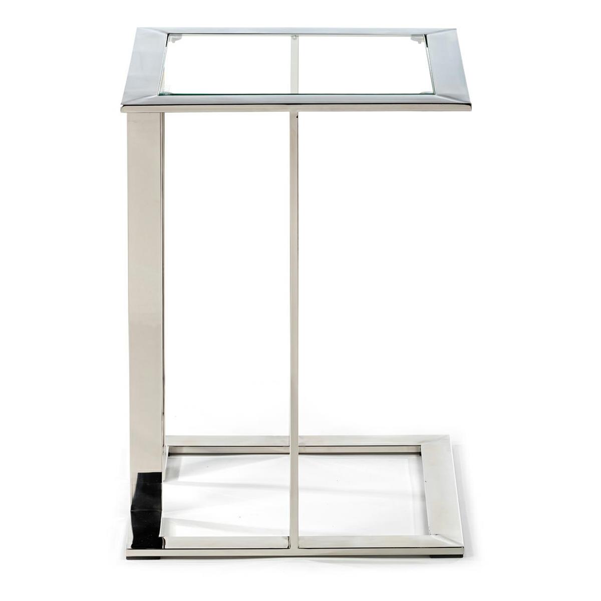 STOLIK POMOCNIK SAWA SILVER 40 CM