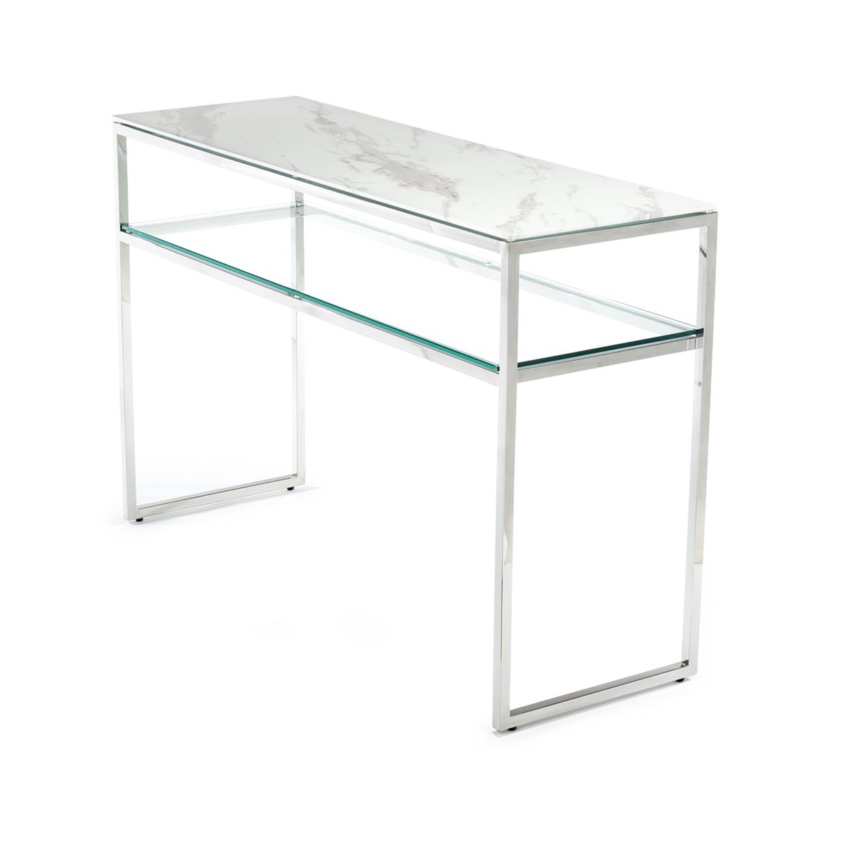 TOALETKA NATIA SILVER WHITE 120 CM