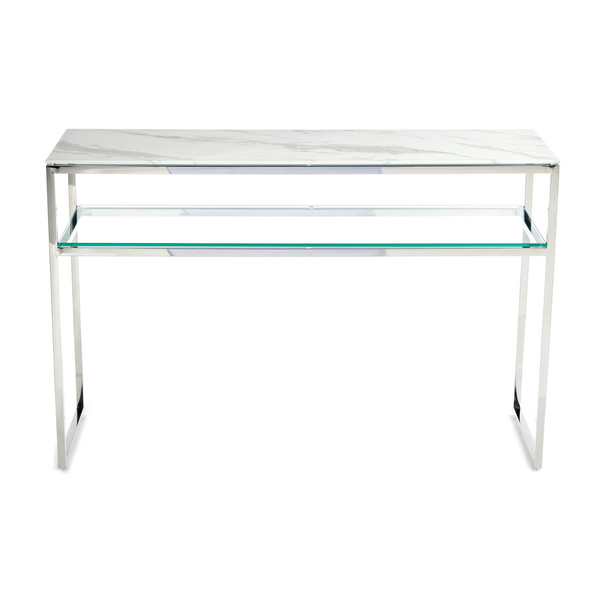 TOALETKA NATIA SILVER WHITE 120 CM