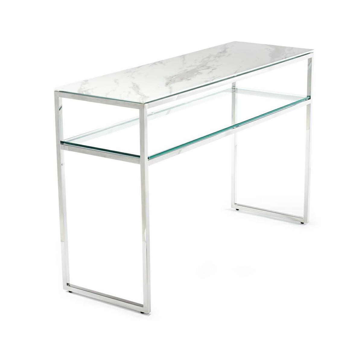 TOALETKA NATIA SILVER WHITE 120 CM
