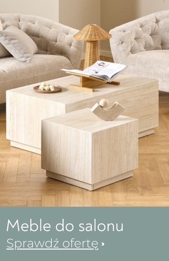 Nowoczesne meble do salonu – stoliki kawowe w aranżacji wnętrza